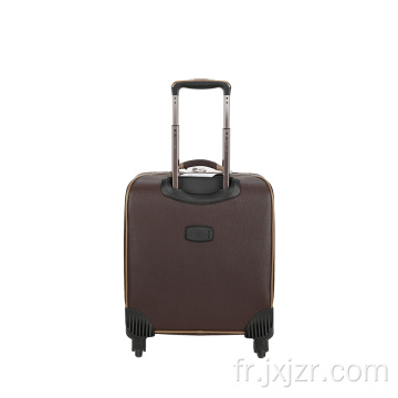 valise en PU brun super silencieux